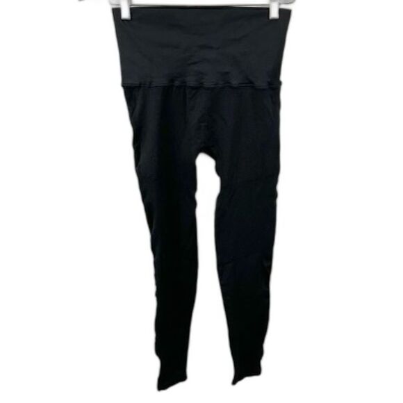 Commando Black High-Waist Workout Leggings Size Medium/Large - Picture 1 of 14